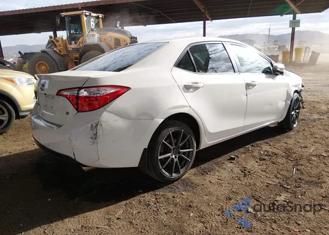 2014 Toyota Corolla S Plus from USA, damaged, VIN 5YFBURHEXEP114098